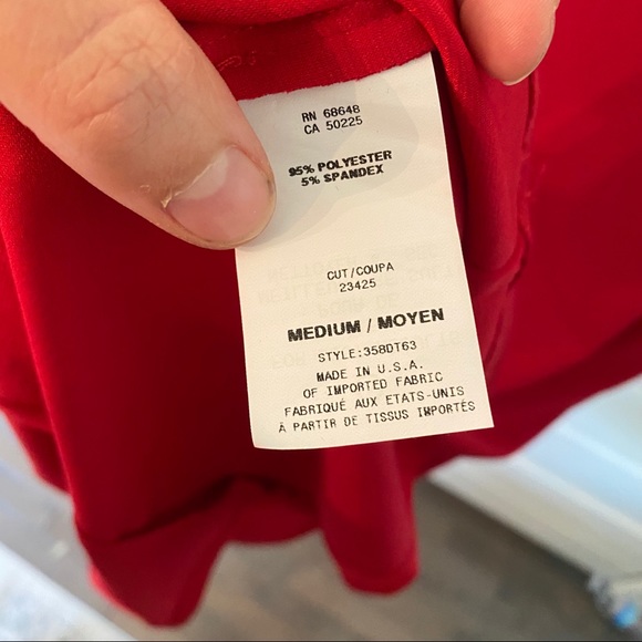 LIKE NEW RED DRESS - Picture 6 of 8